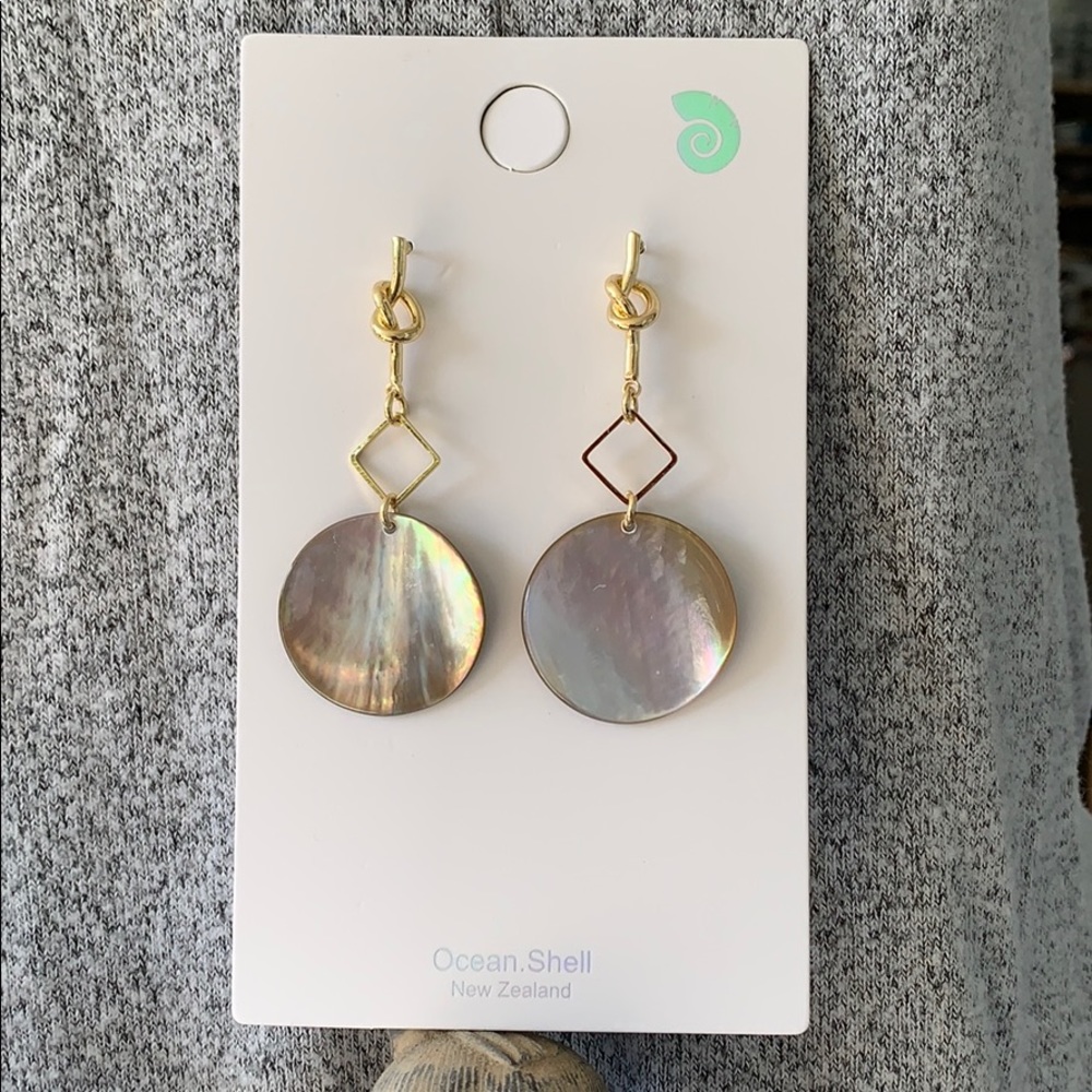 New Zealand Shell Jewelry Earrings
